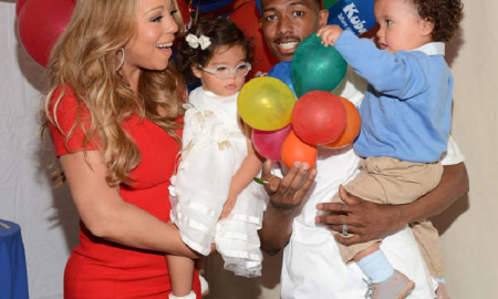How many kids does nick cannon have - Nick Canon and ex-wife Mariah Carey with their 2 kids, Monroe and Moroccan.